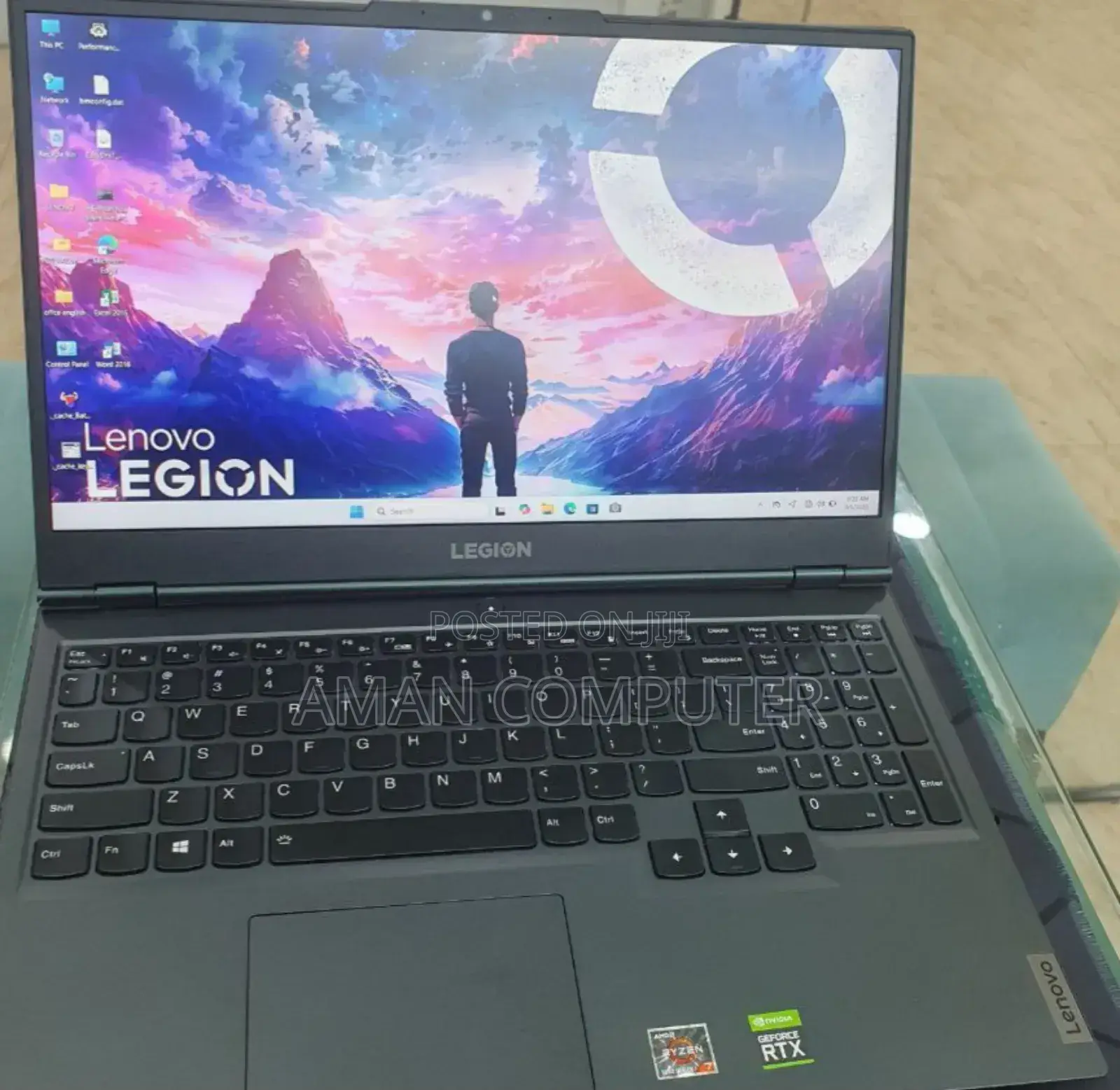New Laptop Lenovo Legion 5 8GB AMD Ryzen 7 SSD 128GB
