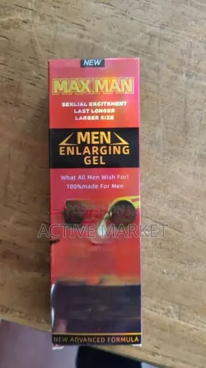 ዘላቂ መፍትሄ ለስንፈተ-ወሲብ Maxman Enlarging Gel