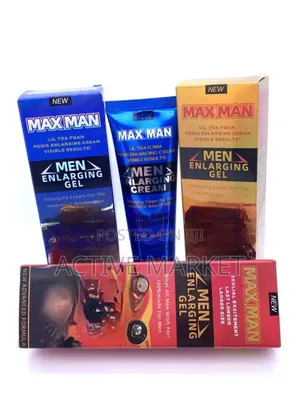 Pure and Original Max-Man Cream ለወንዱ