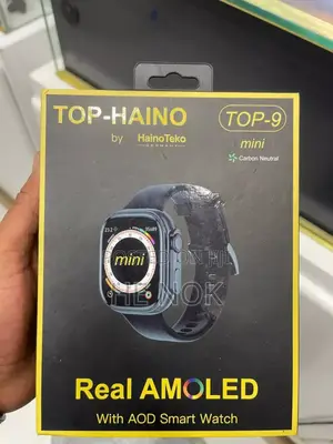 Haino Teko Top-9 Smart Watch With 3 Strap