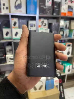 Acmic Power Bank 10000mah, Portable Charger Pdqc3.0 18w Fast Charging