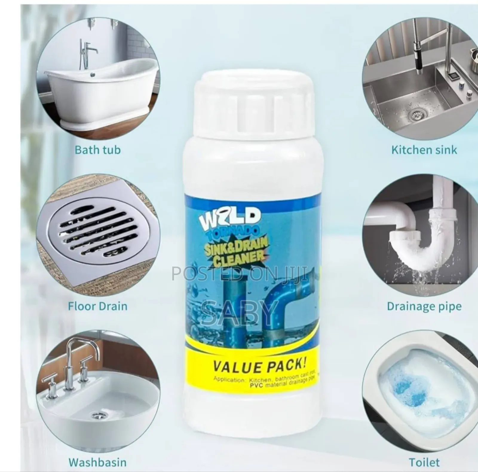 Wild Tornado Sink and Drain Cleaner