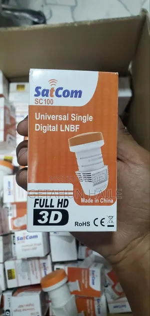 Satcom Single Lnb (Satcom Sc100 Universal Single Digital Lnbf)