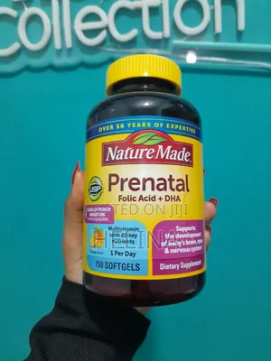 Prenatal Folic Acid + Dha Multivitamin Essential for Pregnancy