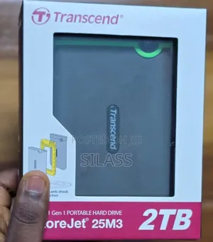 External Hard Disk Drive Brand: Transcend Type: External