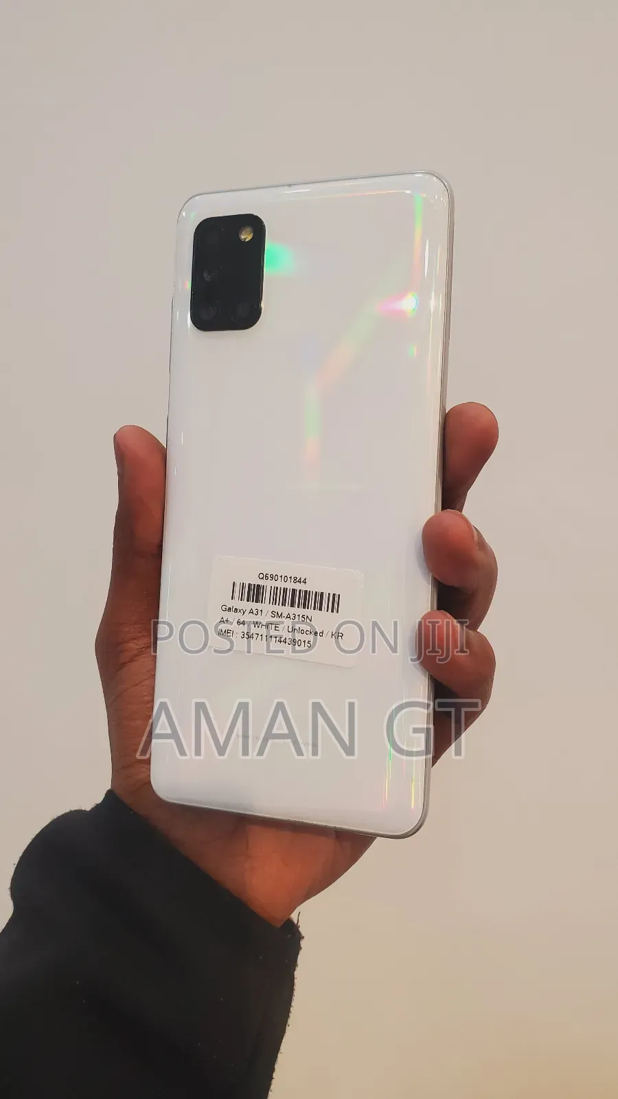 New Samsung Galaxy A31 64 GB White