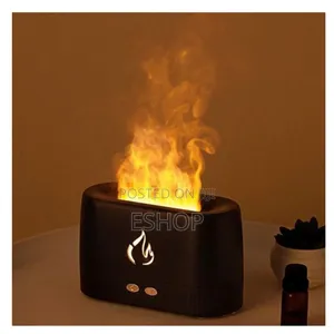 Flickering Flame Essential Oil Diffuser - 200ml Usb Air Purifier