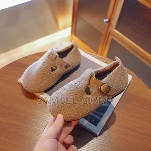 Mk- 0627 Hook Loop Band Warm Shoes Size: 21,22,23,25