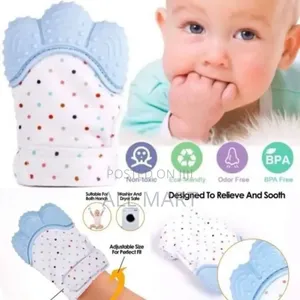 Baby Teether Silicone Gloves