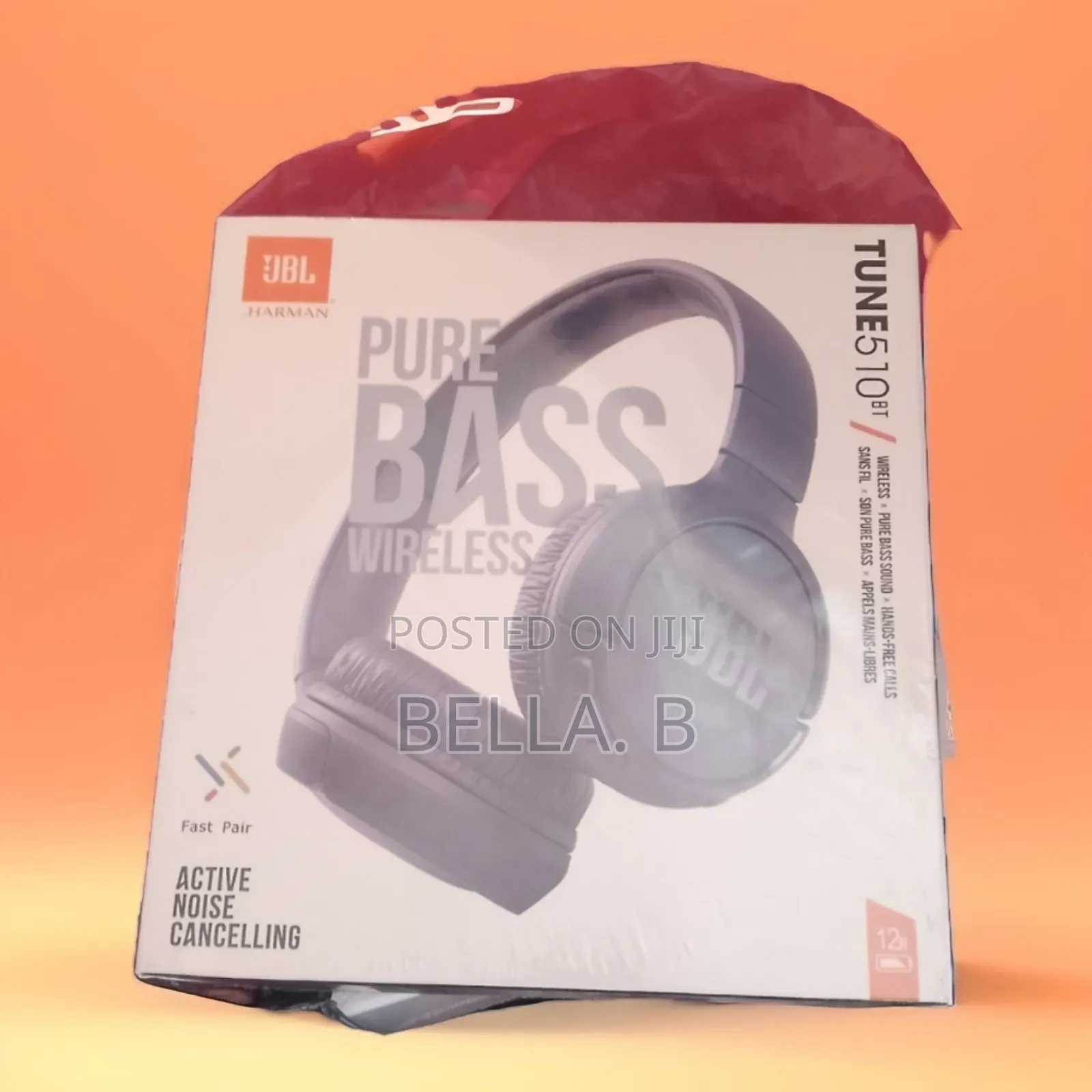 Brand New 510bt JBL Headset: Lightweight and Ergonomic Forall-Day Wear