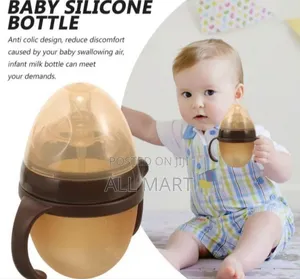 Baby Bottle With Silcone Nipple