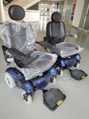 Chagre Wheelchair\Heavy Electric Wheelchair Upto 150kg Carry Capacity
