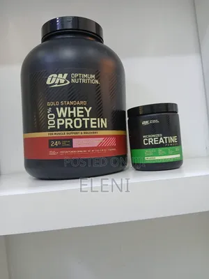 Optimum Nutrition Gold Standard Whey Protein and Micronized Creatin