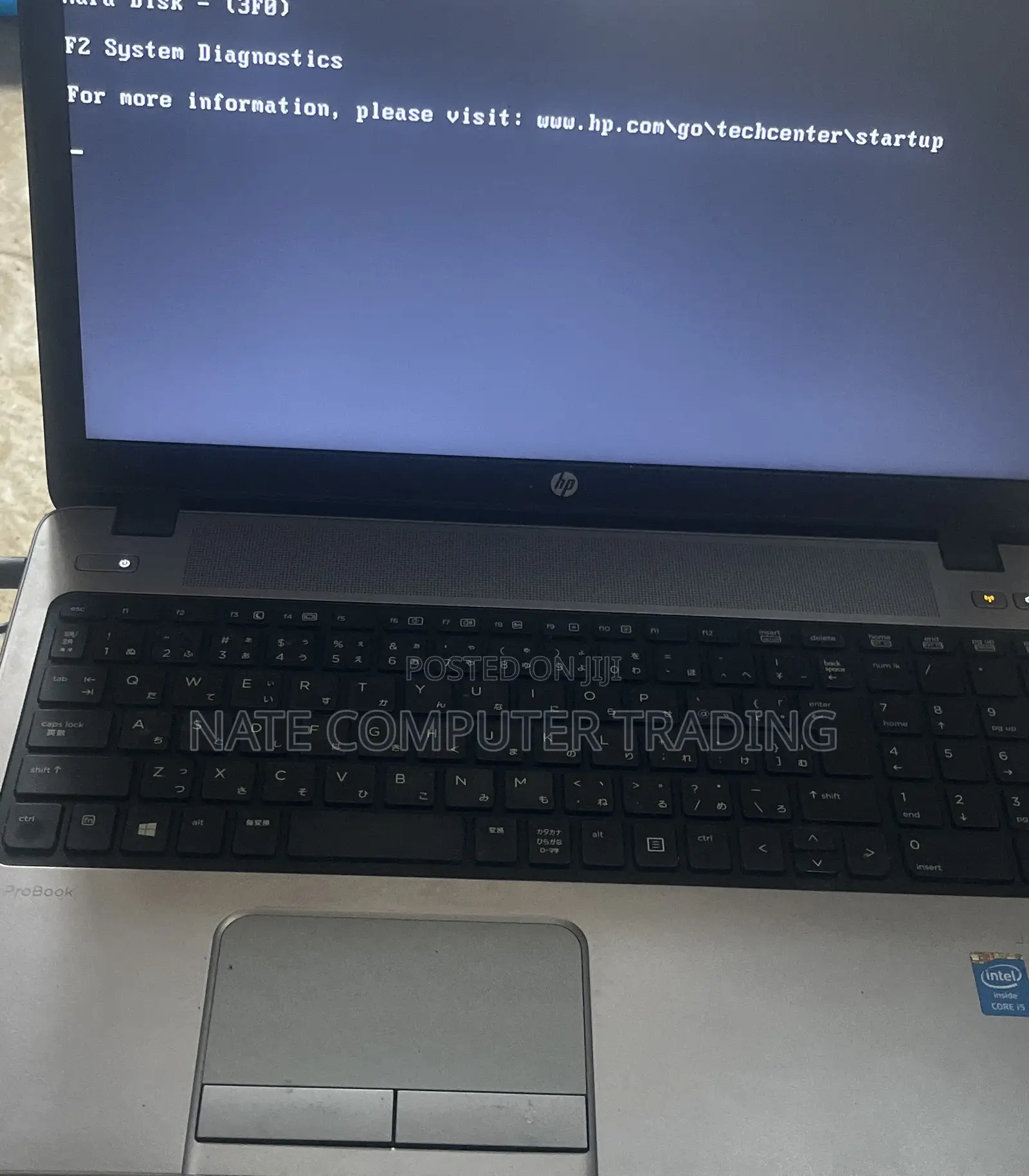 New Laptop HP 650 G2 4GB Intel Core i5 HDD 500GB