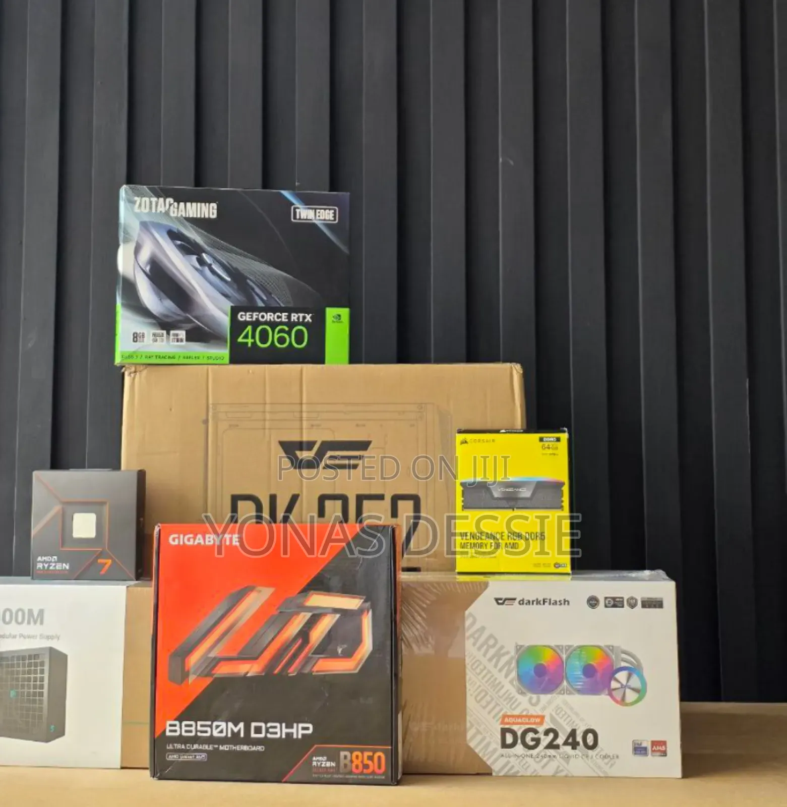 New Desktop Computer 32GB AMD Ryzen 7 SSD 1T