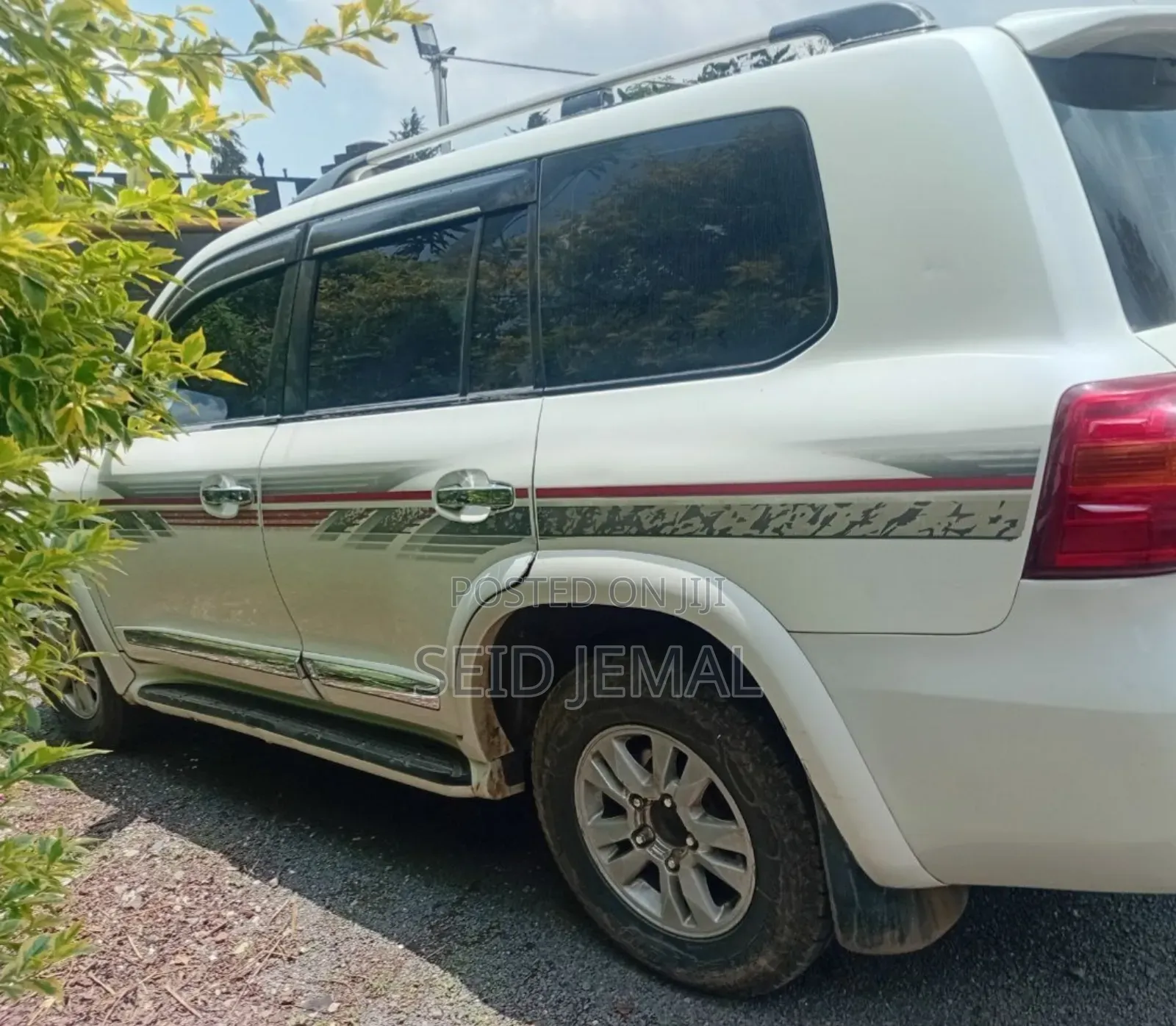 Toyota Land Cruiser 2008 White