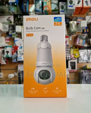 Imou Bulb 3mp Smart Wireless Security Camera (የአምፖል ካሜራ)
