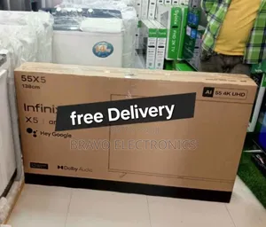 Infinix 55" X5 Android Google Tv 2025 – Big Screen, Big Entertainment!