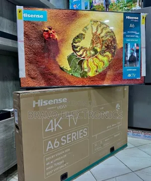 Hisense 43" A6 Frameless – Big Screen, Big Entertainment!