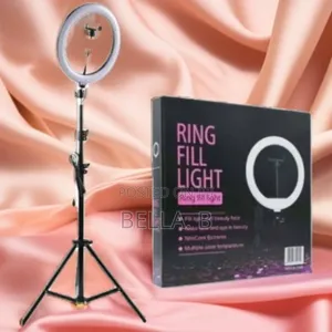 10 Inch Led Ring Light: Stable Tripod Included.