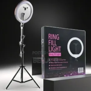 10 Inch Led Ring Light: Lightweight and Easy to Set Up.