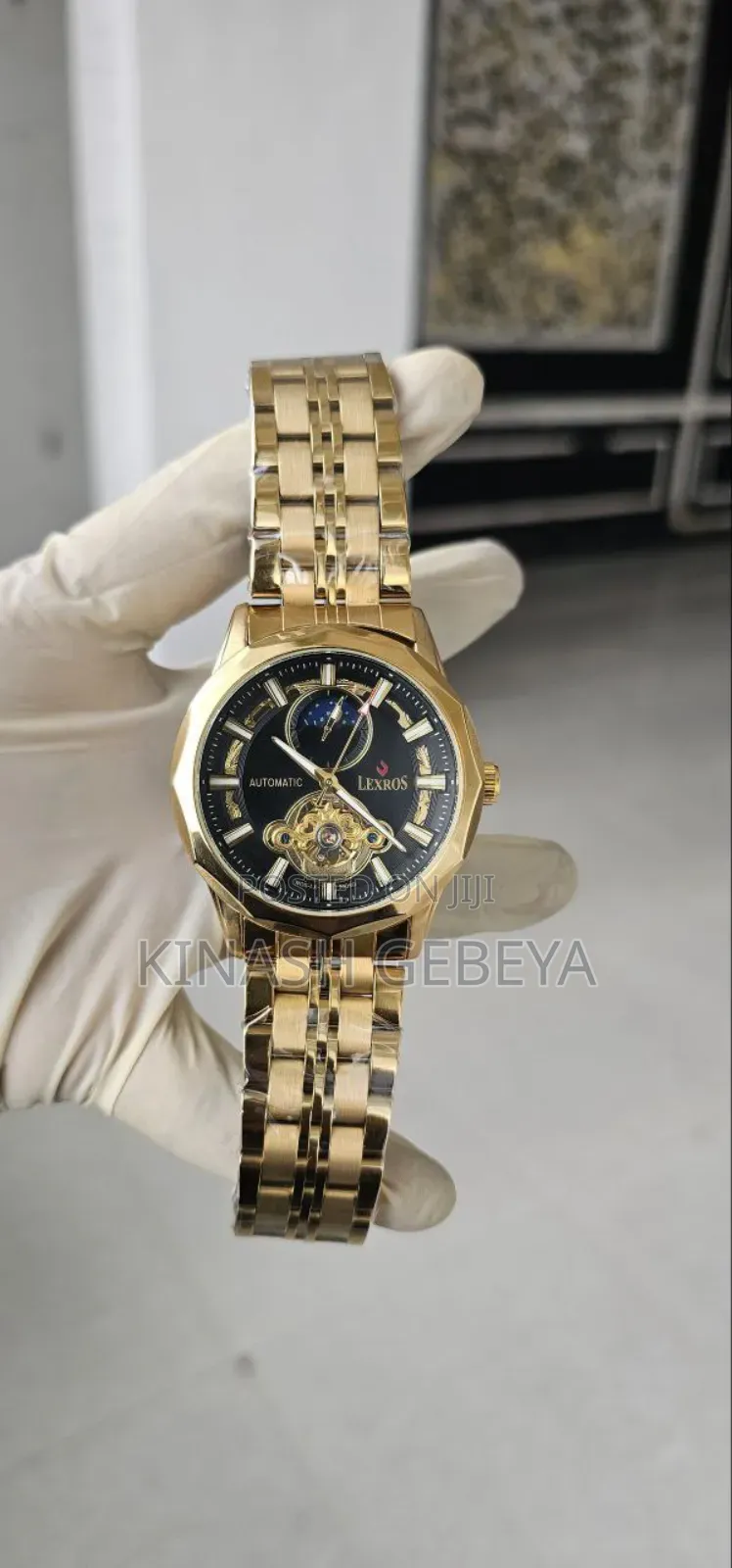 Lexros High Quality Water Proof Mens Watch