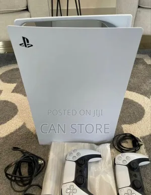 Playstation 5ያልተከፈተ ንፁ