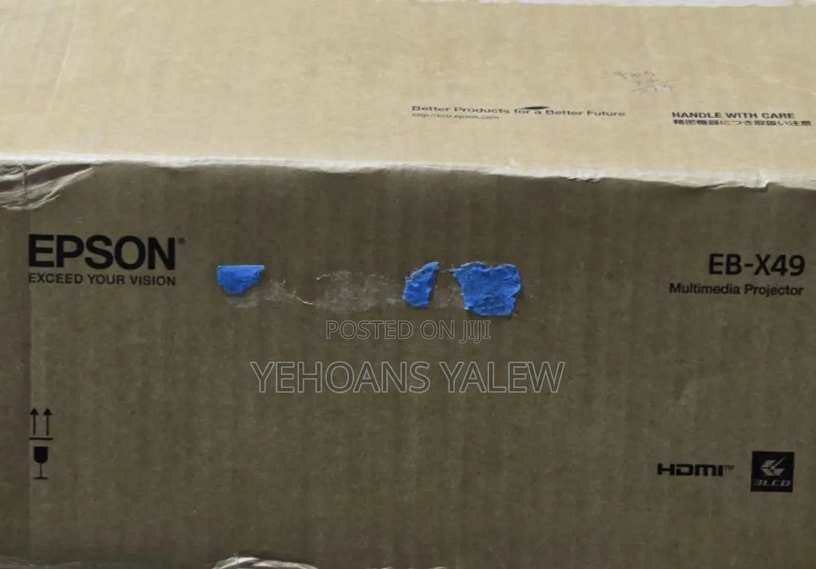 Brand New Epson Eb-X49 Projector Technology: 3lcd, RGB Liquid Cryst