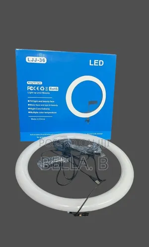 14 Inch Led Ring Light:Universal Compatibility.