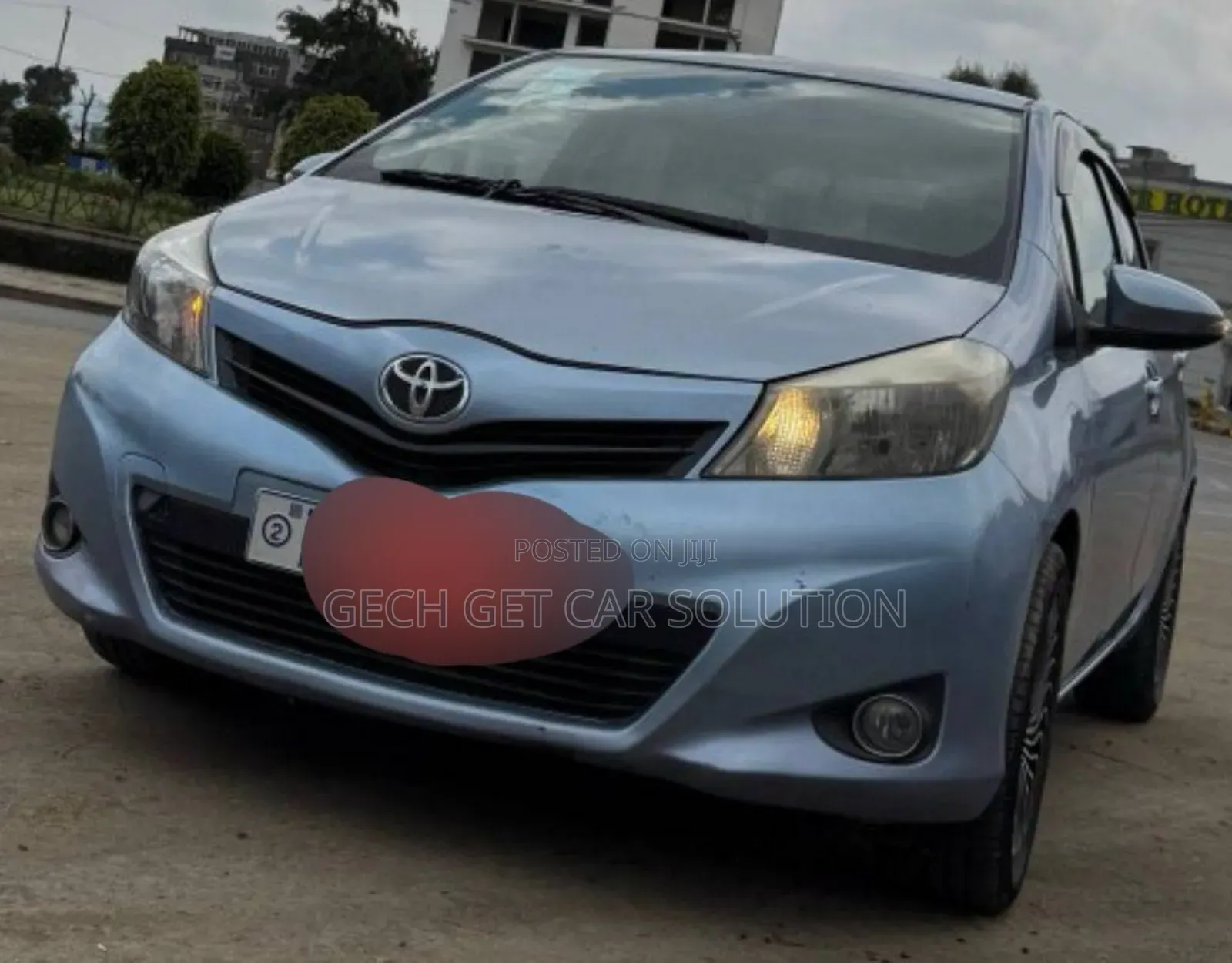 Toyota Yaris 2013 Blue