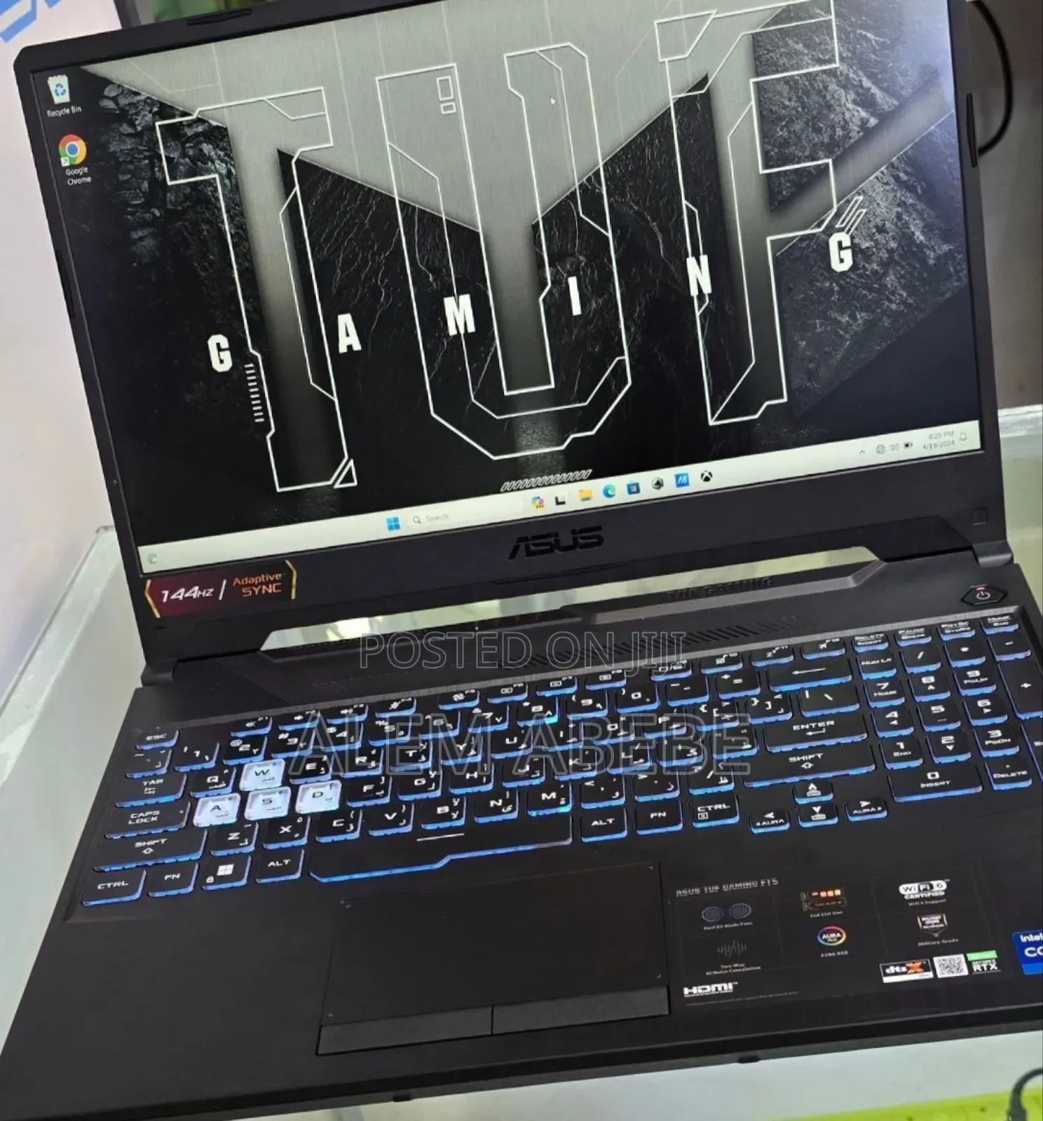 New Laptop Asus TUF Gaming A15 16GB Intel Core I7 SSD 1T