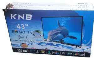 KNB 43" Smart Tv – Korean Tech, Stunning Quality!