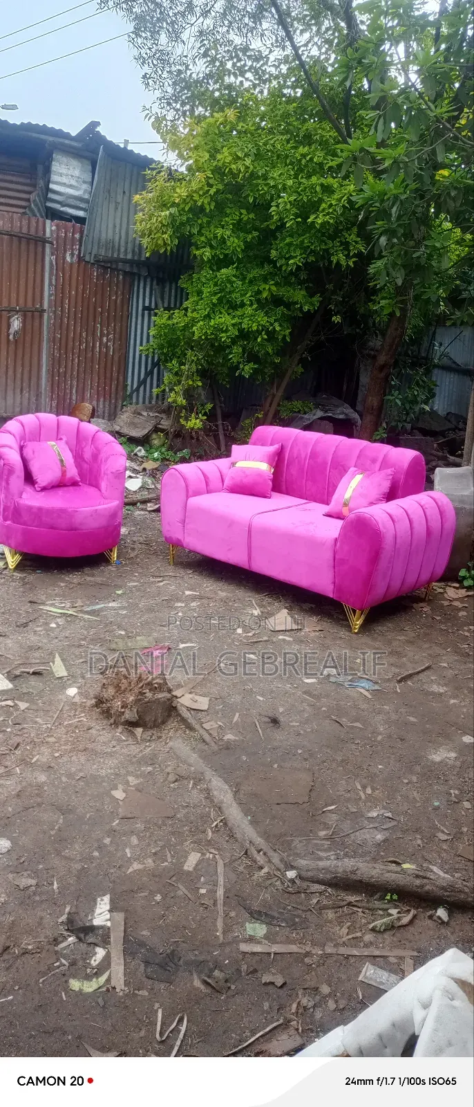 Pink Sofa 1