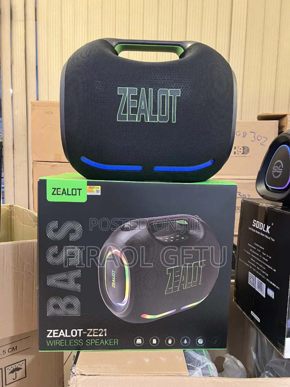 Zealot Ze21 Waterproof Speaker