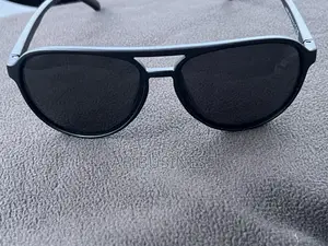 Black Classic Retro Aviators Sports Driving Running Sun Glasses