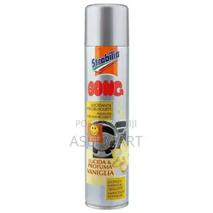 Bong Vanilla Dashboard Polish 300ml Made in Italy