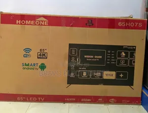 Homeone 65" Uhd Tv –Stunning Clarity, Smart Features Sleek Design