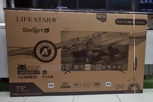 Lifestar 75" Uhd Smart Tv With PVR Massive Screen,Sharp Details 