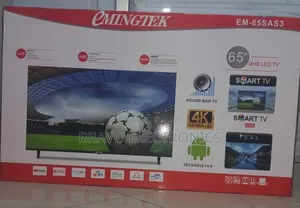 Emingtek 65" Android 14 Frameless Tv Big Entertainment!