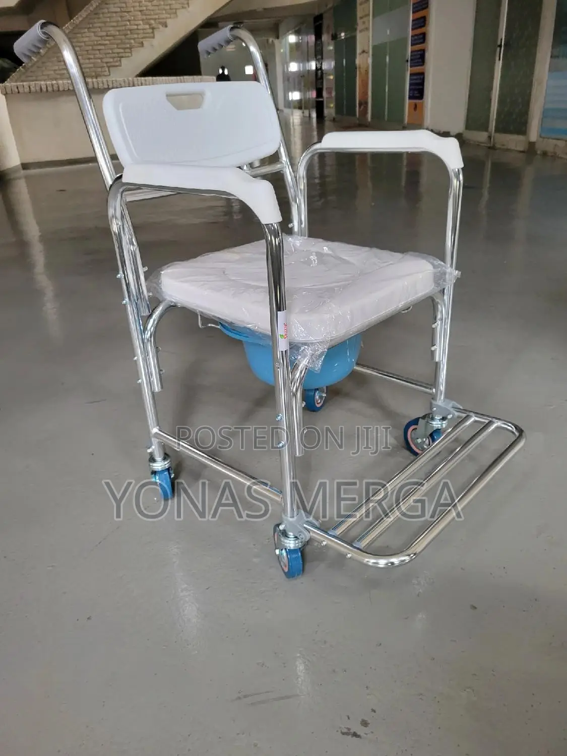 Commode Chair垮፸shower_pot Chair₡∞Bathroom Helper Line:Toilet Chair