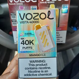Vape Vozol 40,000 Puff Mango Peach and Watermelon Ice