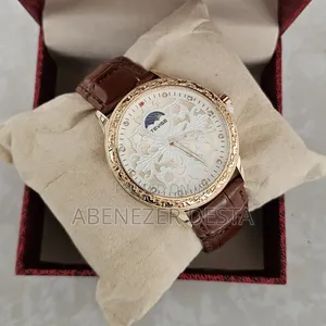 Tevise Leather Automatic Luxury Watch
