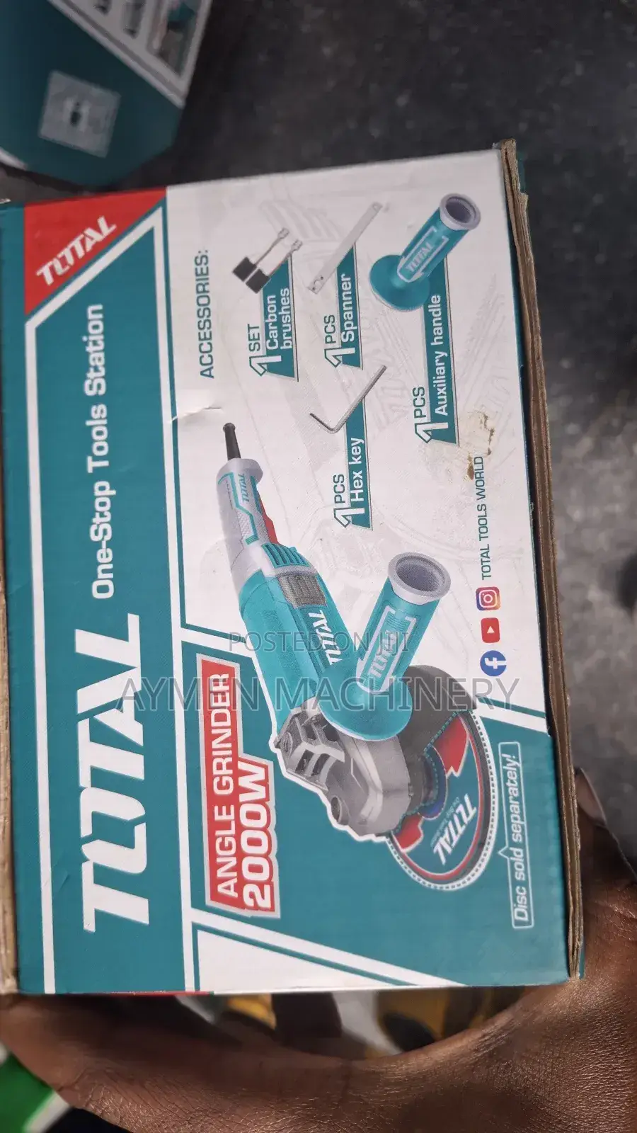 Total Grinder 2000watt ግራይንደር 2000ዋት