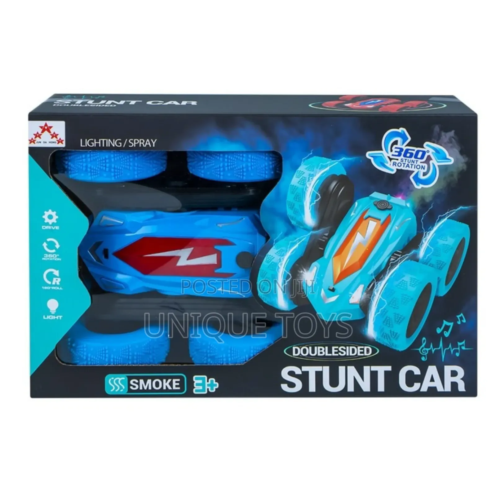 Double-Sided Stunt Car