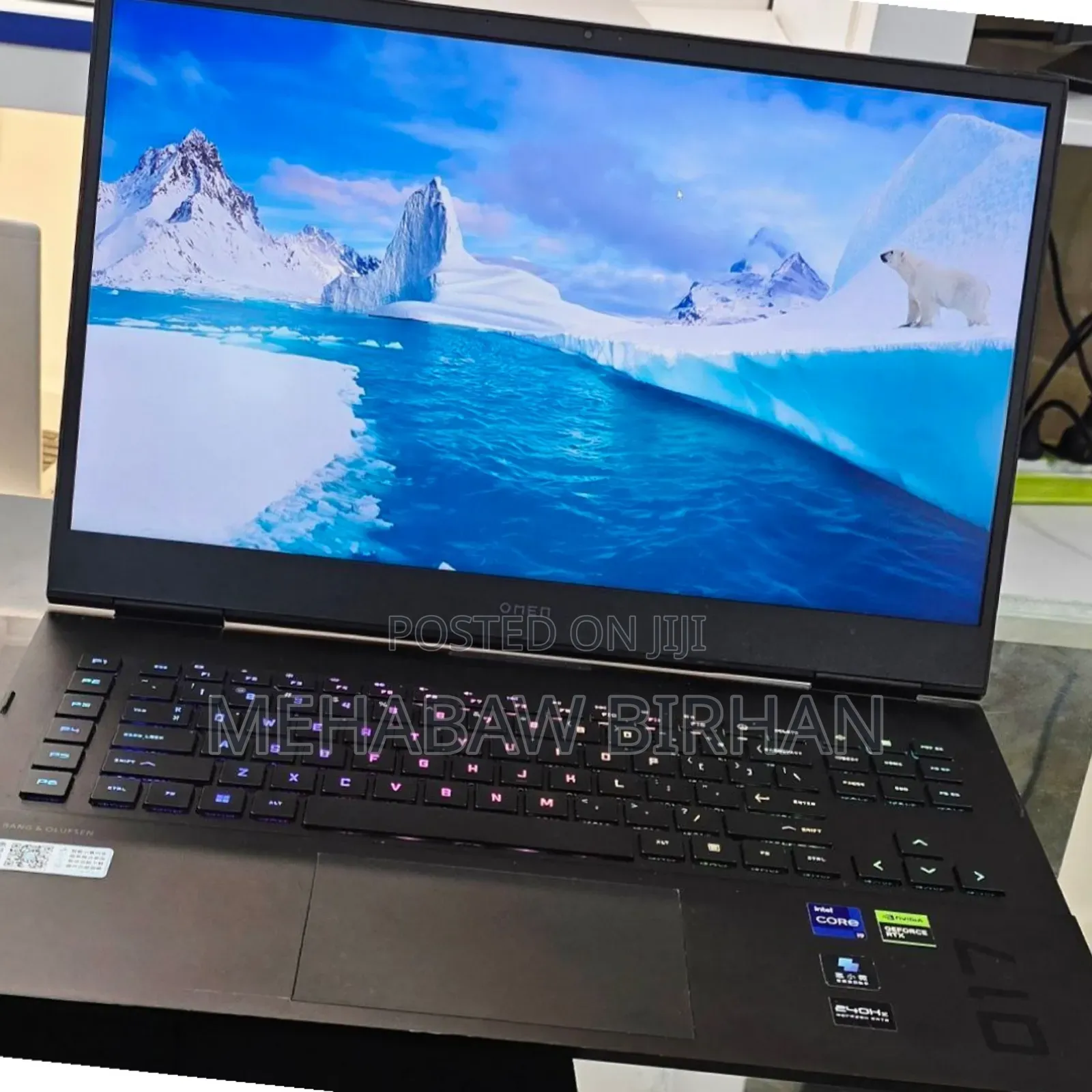 New Laptop HP Omen 17 16GB Intel Core i9 SSD 1T