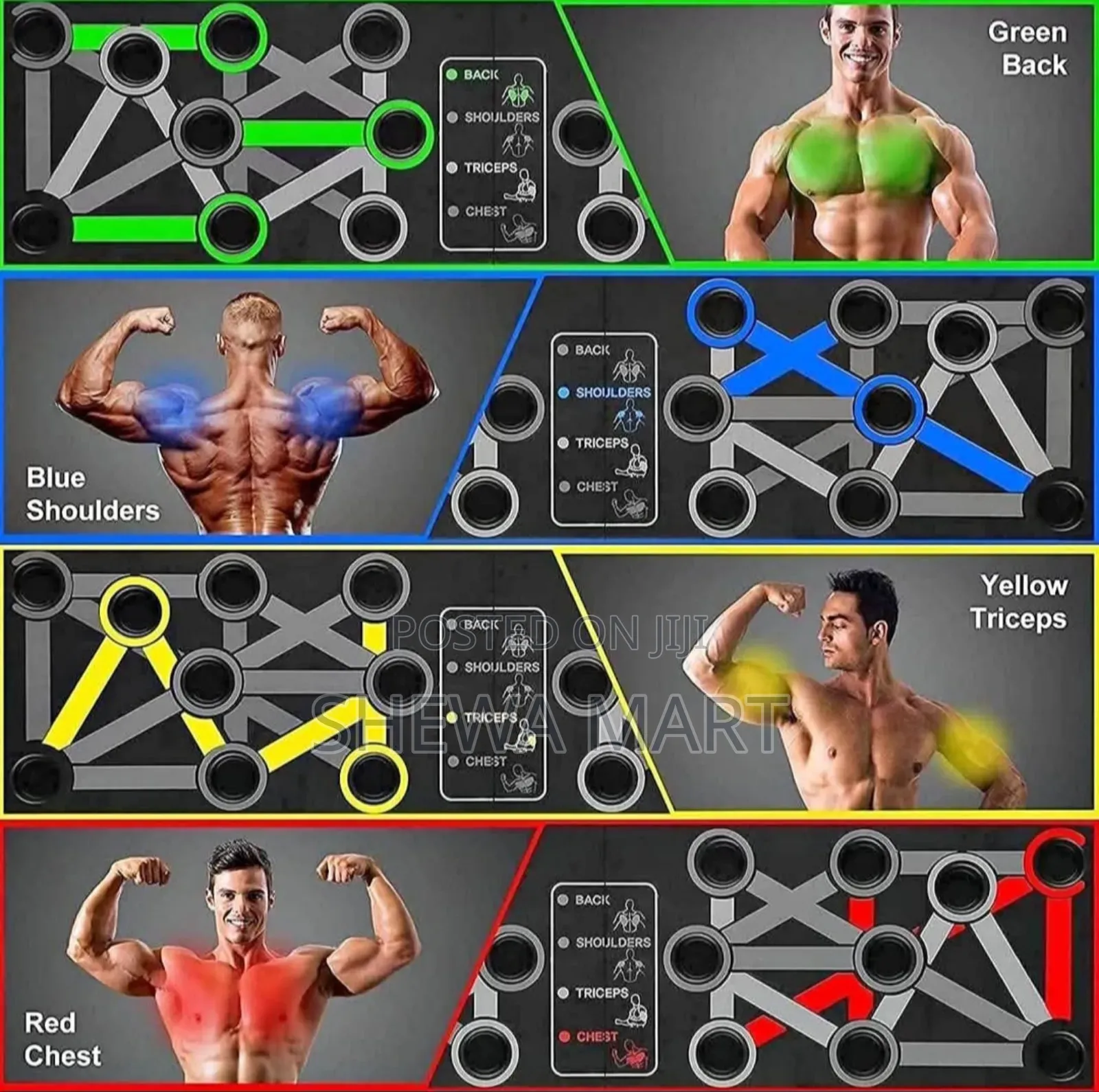 Push Up Board for Physical Exercise