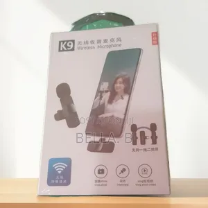  Wireless Microphone: Long Battery Life.