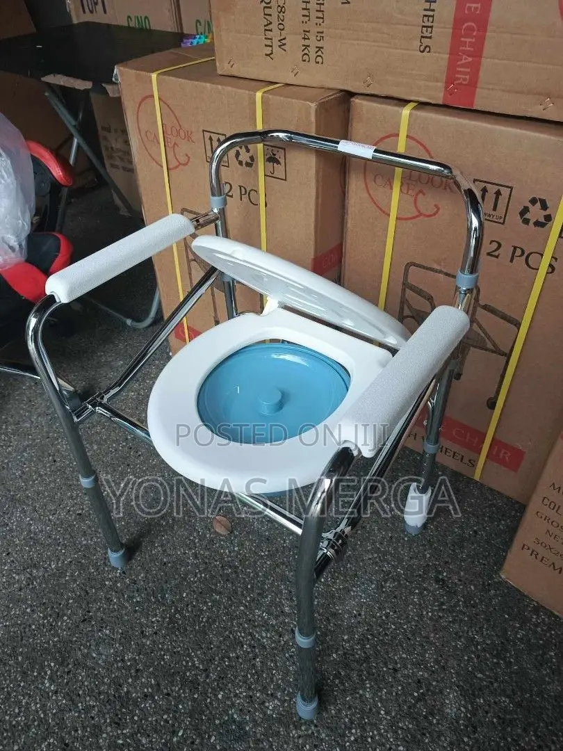 Toilet Chair燄፴commode Pot叩safe Hygienic Chair Used in Bedside/Bathroom
