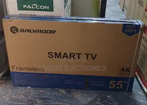 Salvador Tv 55" Smart Android Tv Frameless Design Korea Technology