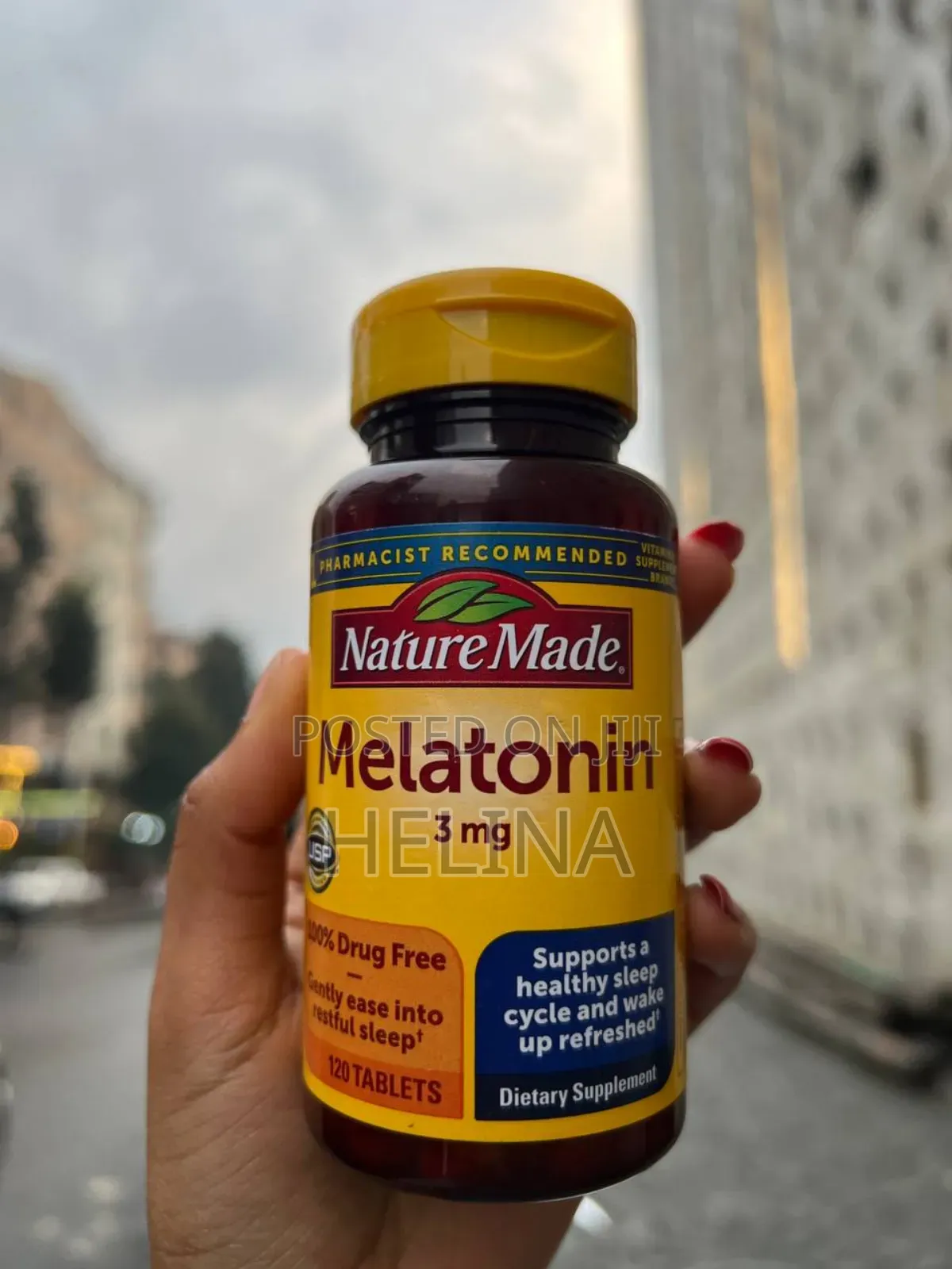 Restfull Dreams: Melatonin 3mg for Peaceful Nights